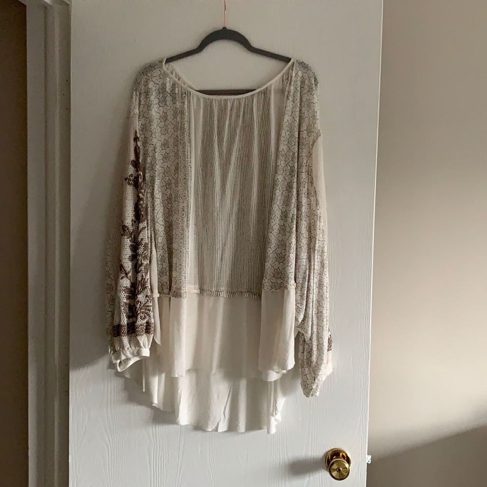 Free People boho tunic
